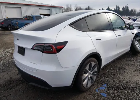 2021 Tesla Model Y Long Range Dual Motor All-Wheel Drive из США, поврежденный, VIN 5YJYGDEE1MF149602